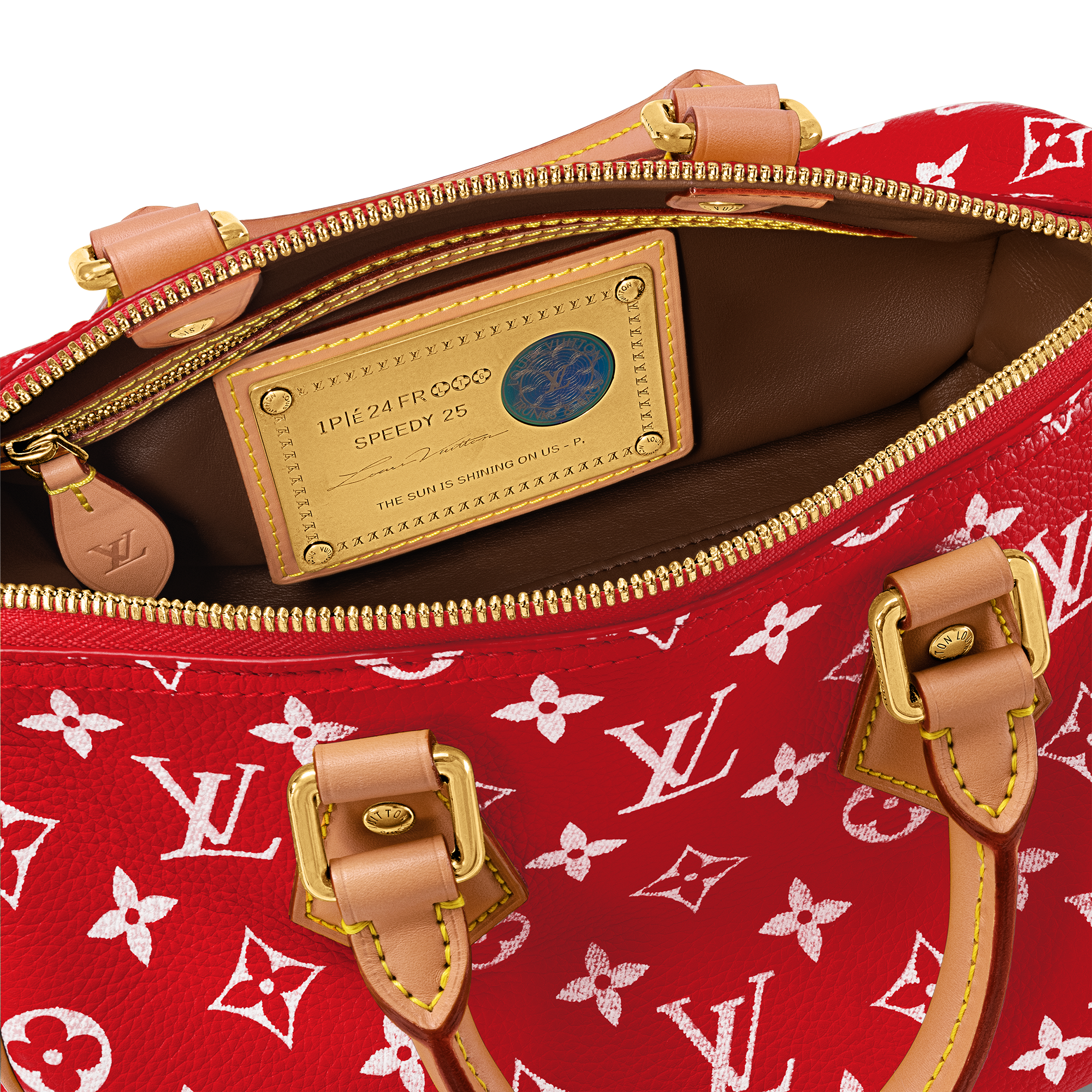 Speedy P9 Bandoulière 25 H40 in Les Extraordinaires's Leather Goods and Travel Speedy P9 collections by Louis Vuitton (Product zoom)